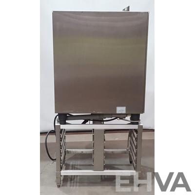 Rational SCC WE 101 Combi Oven with 10 Slot Cooling Rack Stand