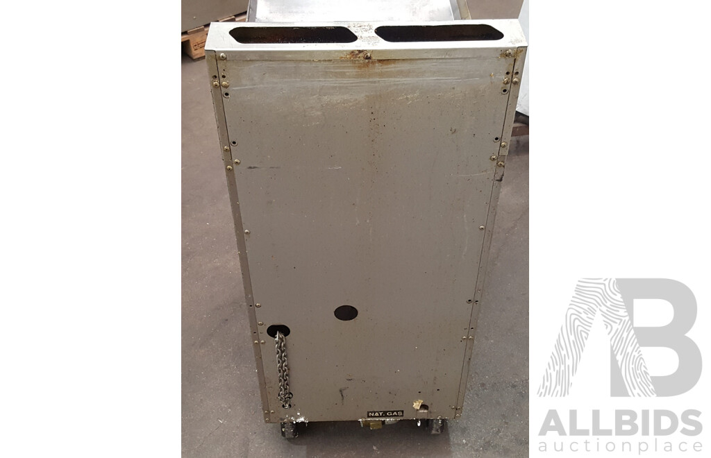Moffat Blue Seal (GT45) 450mm Single Pan Natural Gas 20L Deep Fryer