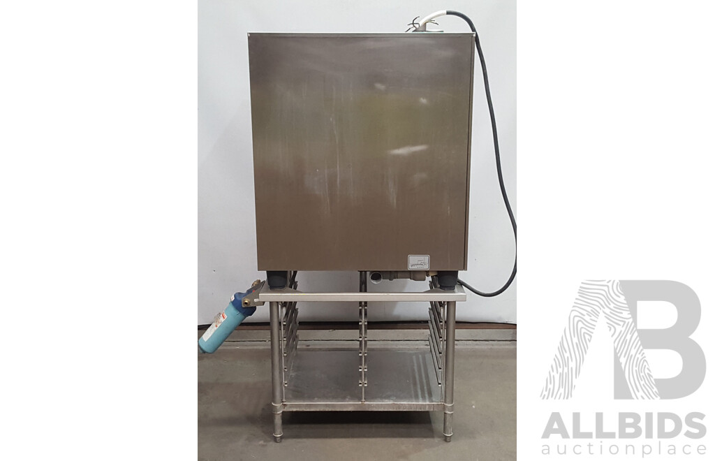 Rational SCC101 Combi Oven with 12 Slot Cooling Rack Stand