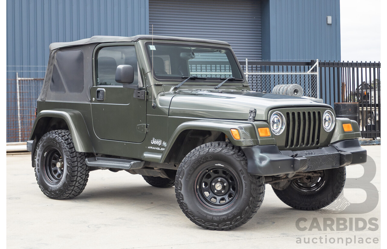12/2006 Jeep Wrangler 65th Anniversary Edition (4x4) TJ 2d Softtop Green 4.0L