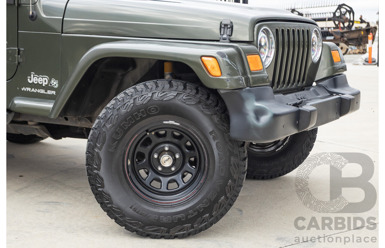 12/2006 Jeep Wrangler 65th Anniversary Edition (4x4) TJ 2d Softtop Green 4.0L