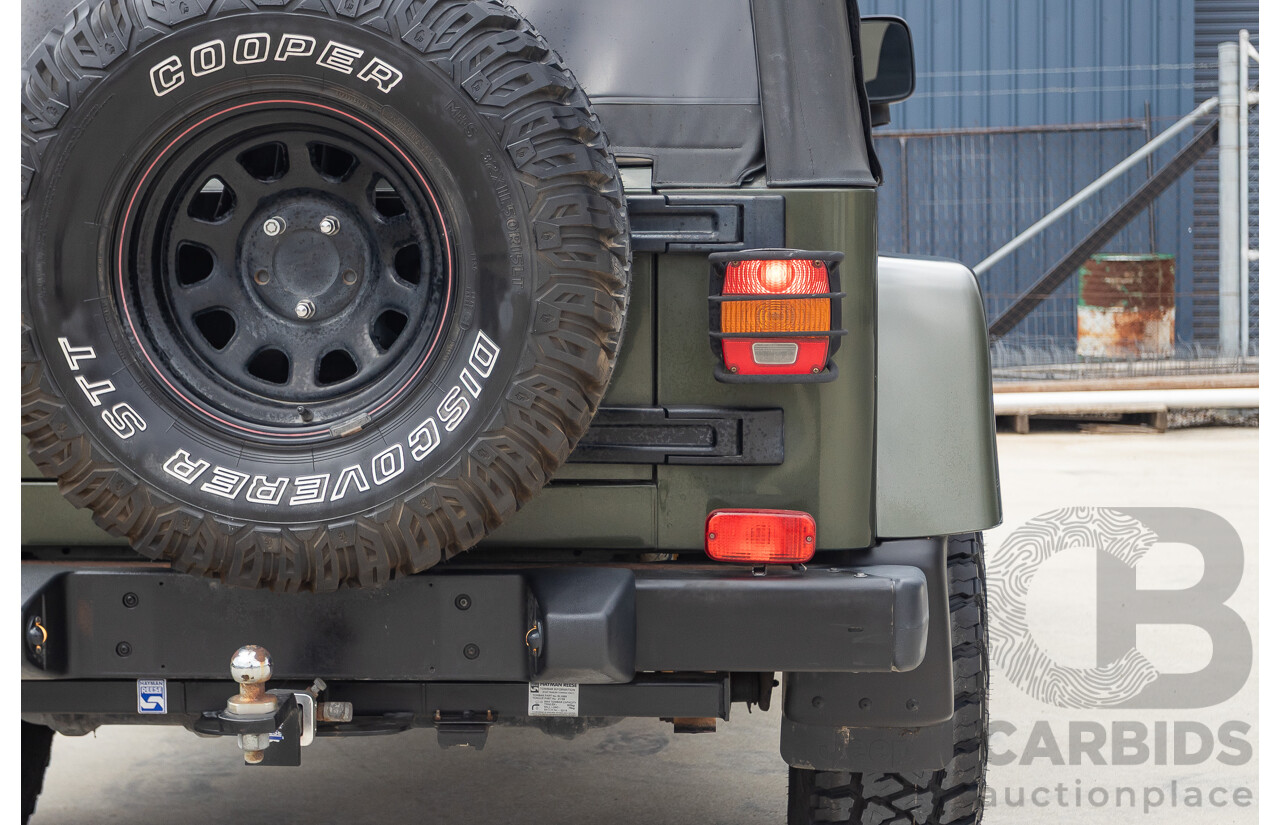 12/2006 Jeep Wrangler 65th Anniversary Edition (4x4) TJ 2d Softtop Green 4.0L