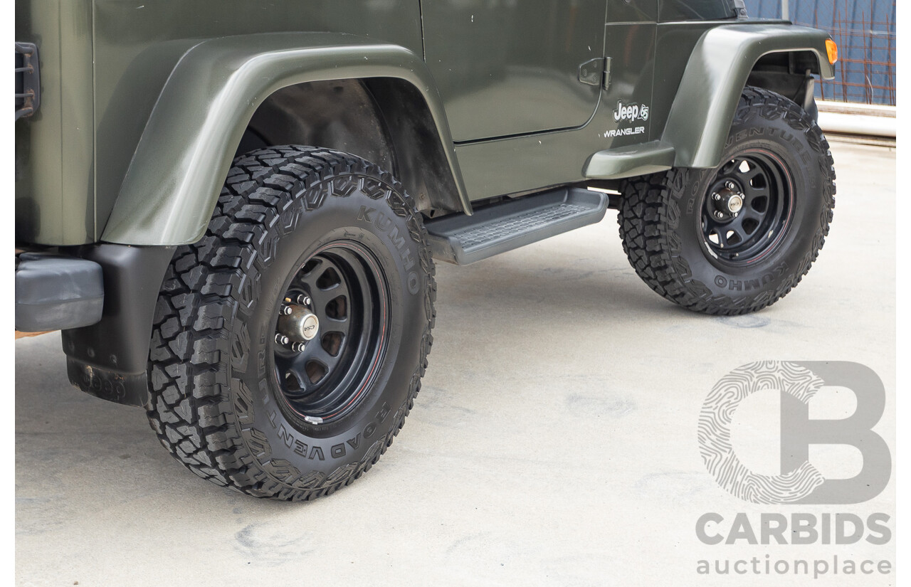 12/2006 Jeep Wrangler 65th Anniversary Edition (4x4) TJ 2d Softtop Green 4.0L