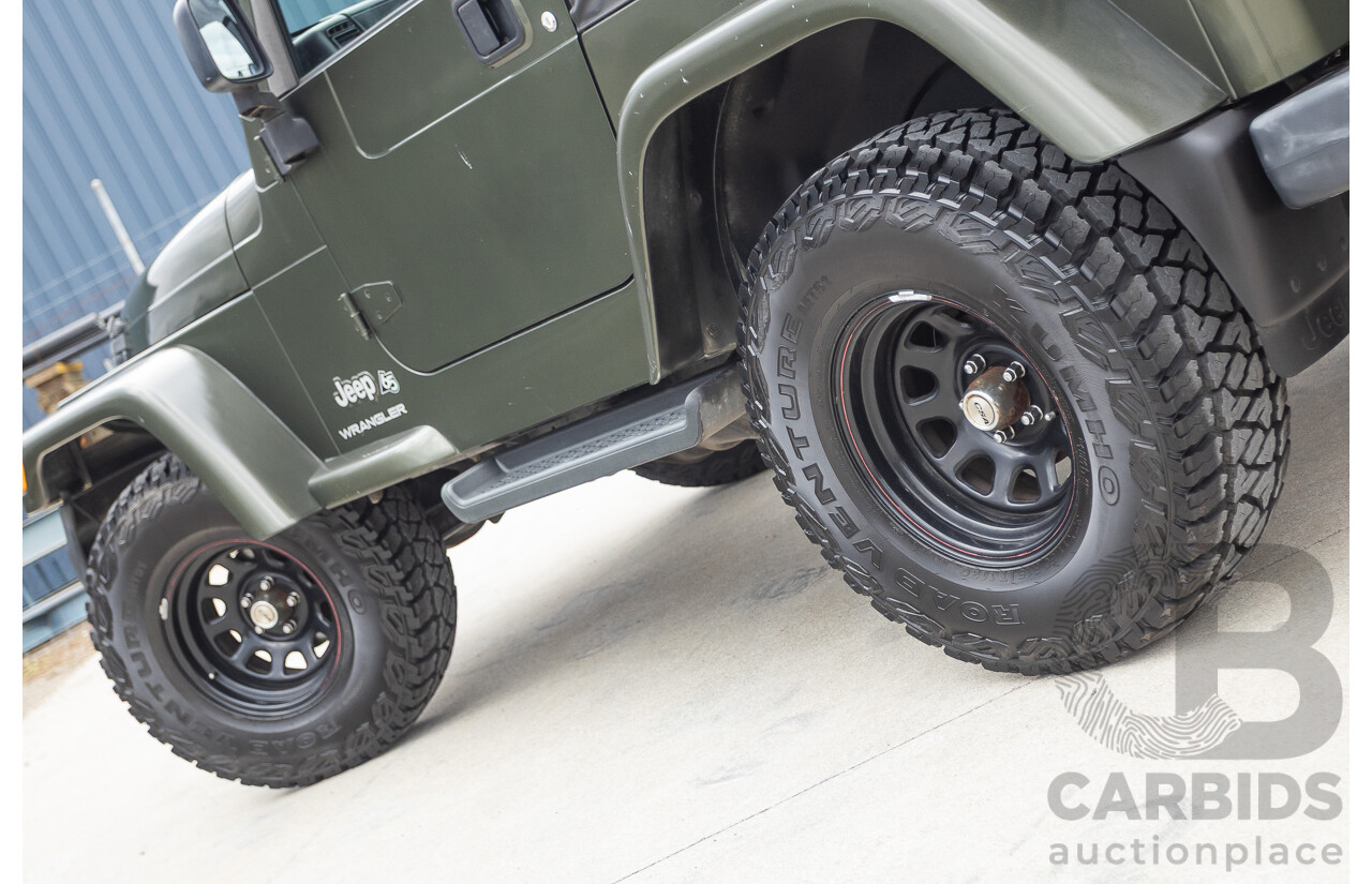 12/2006 Jeep Wrangler 65th Anniversary Edition (4x4) TJ 2d Softtop Green 4.0L