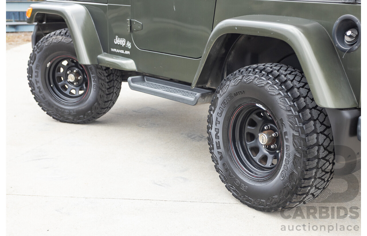 12/2006 Jeep Wrangler 65th Anniversary Edition (4x4) TJ 2d Softtop Green 4.0L