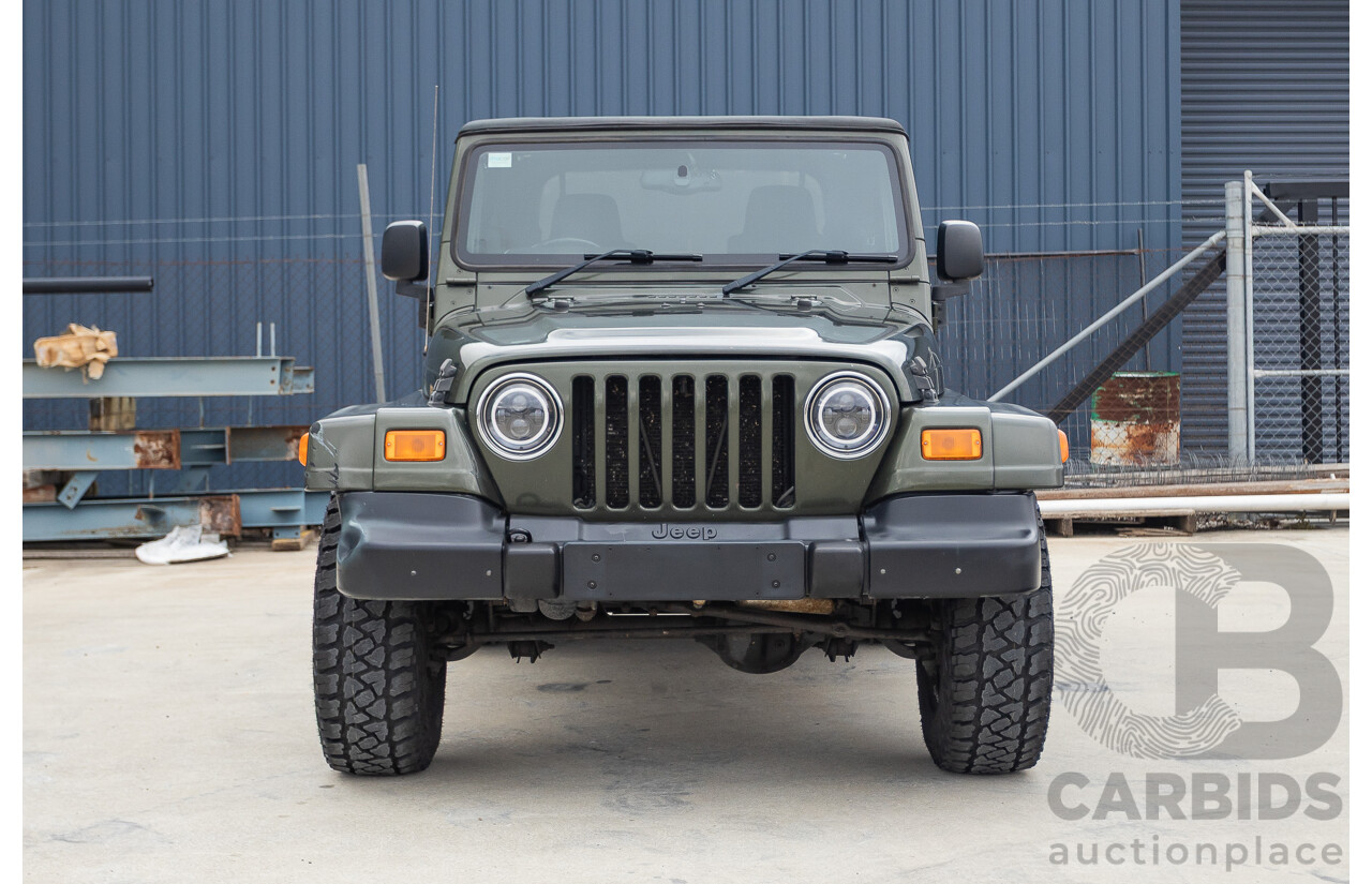 12/2006 Jeep Wrangler 65th Anniversary Edition (4x4) TJ 2d Softtop Green 4.0L