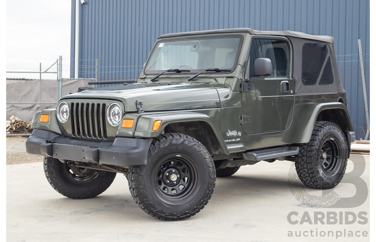 12/2006 Jeep Wrangler 65th Anniversary Edition (4x4) TJ 2d Softtop Green 4.0L