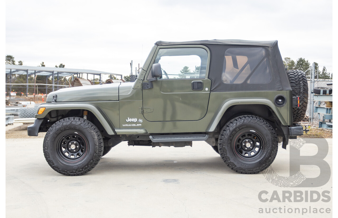 12/2006 Jeep Wrangler 65th Anniversary Edition (4x4) TJ 2d Softtop Green 4.0L