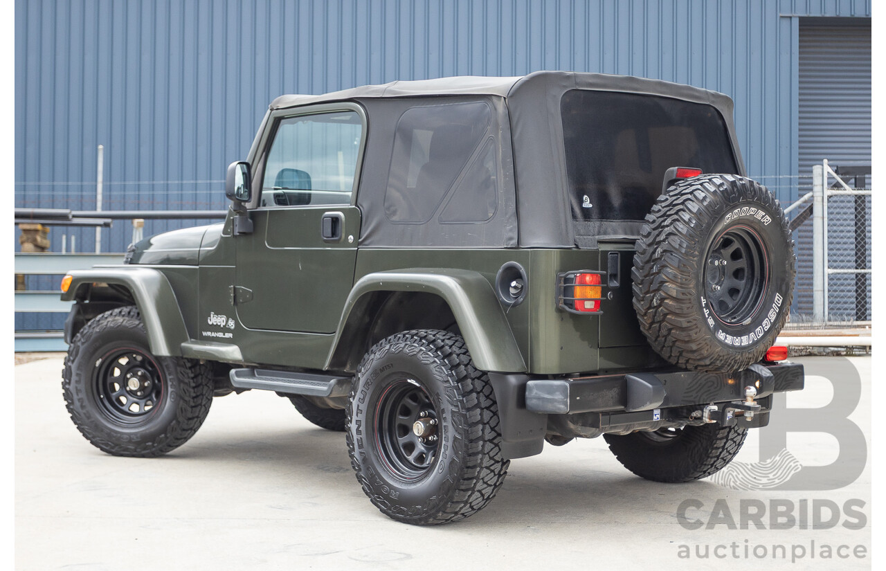 12/2006 Jeep Wrangler 65th Anniversary Edition (4x4) TJ 2d Softtop Green 4.0L