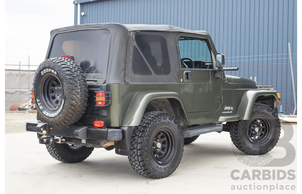 12/2006 Jeep Wrangler 65th Anniversary Edition (4x4) TJ 2d Softtop Green 4.0L