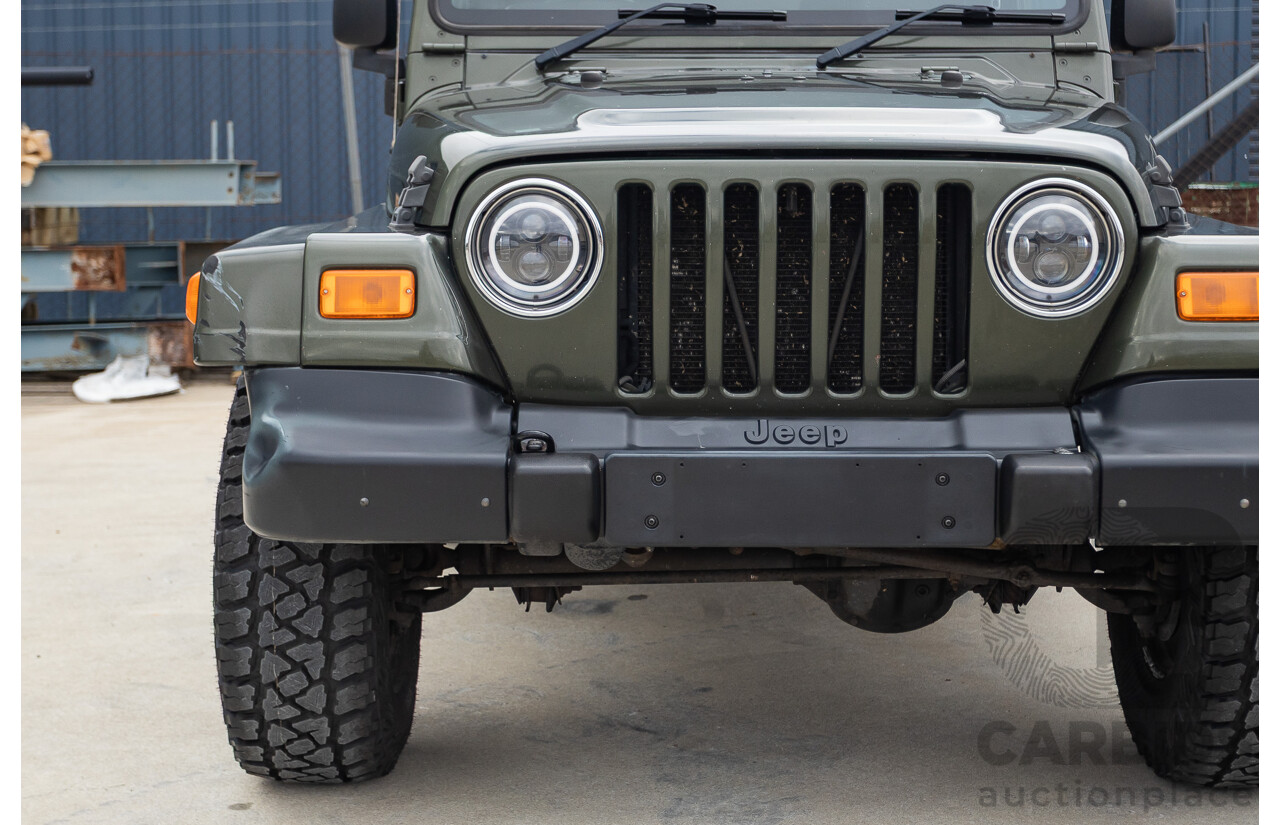 12/2006 Jeep Wrangler 65th Anniversary Edition (4x4) TJ 2d Softtop Green 4.0L
