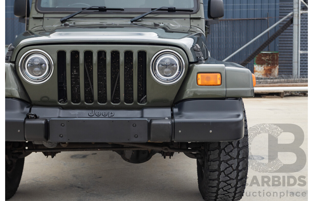 12/2006 Jeep Wrangler 65th Anniversary Edition (4x4) TJ 2d Softtop Green 4.0L