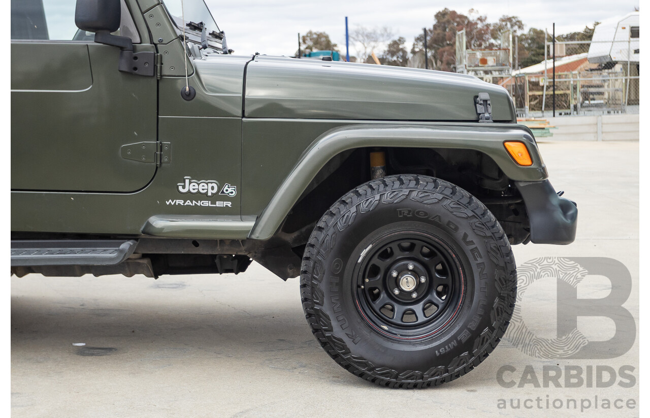 12/2006 Jeep Wrangler 65th Anniversary Edition (4x4) TJ 2d Softtop Green 4.0L