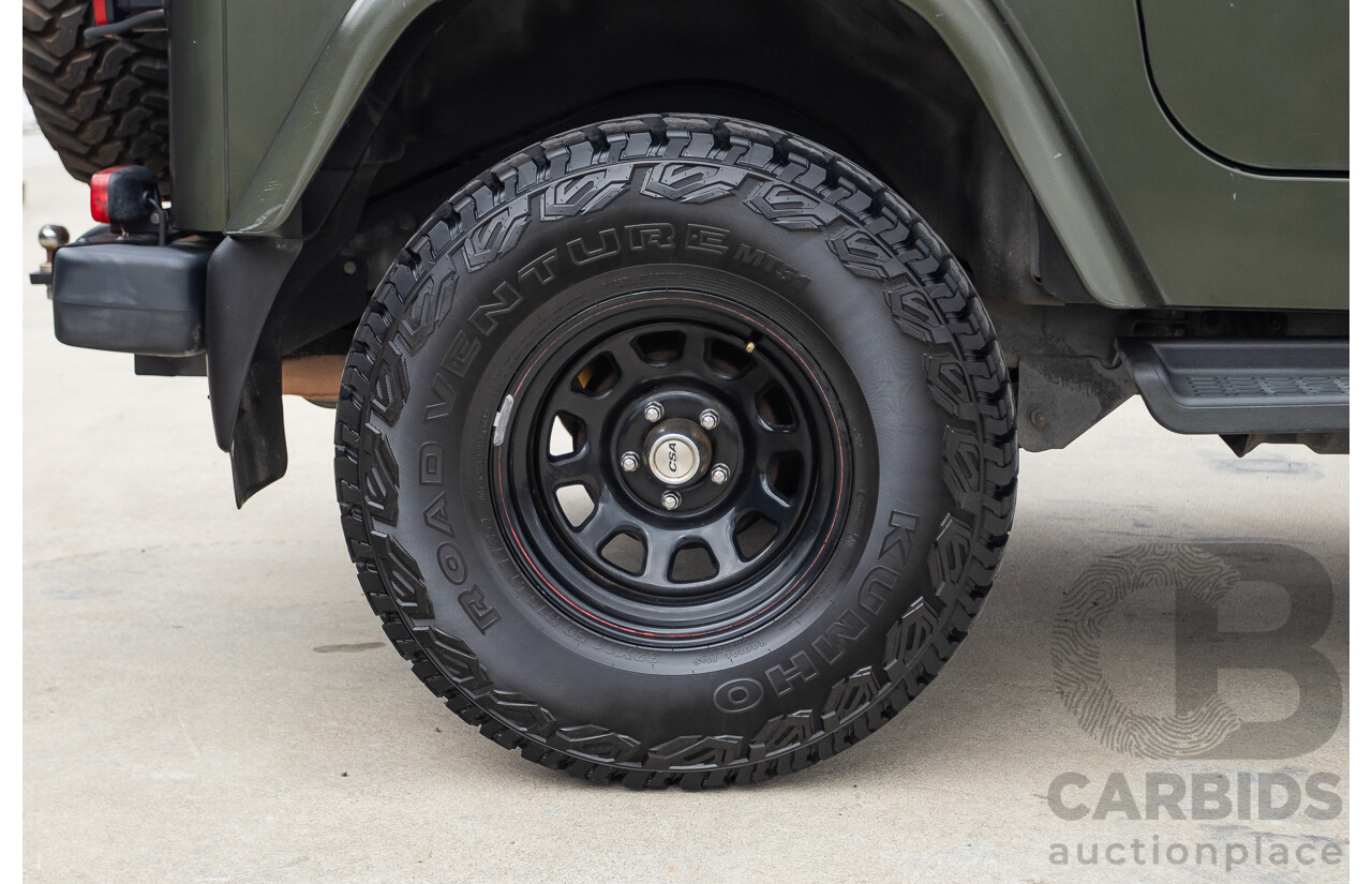 12/2006 Jeep Wrangler 65th Anniversary Edition (4x4) TJ 2d Softtop Green 4.0L