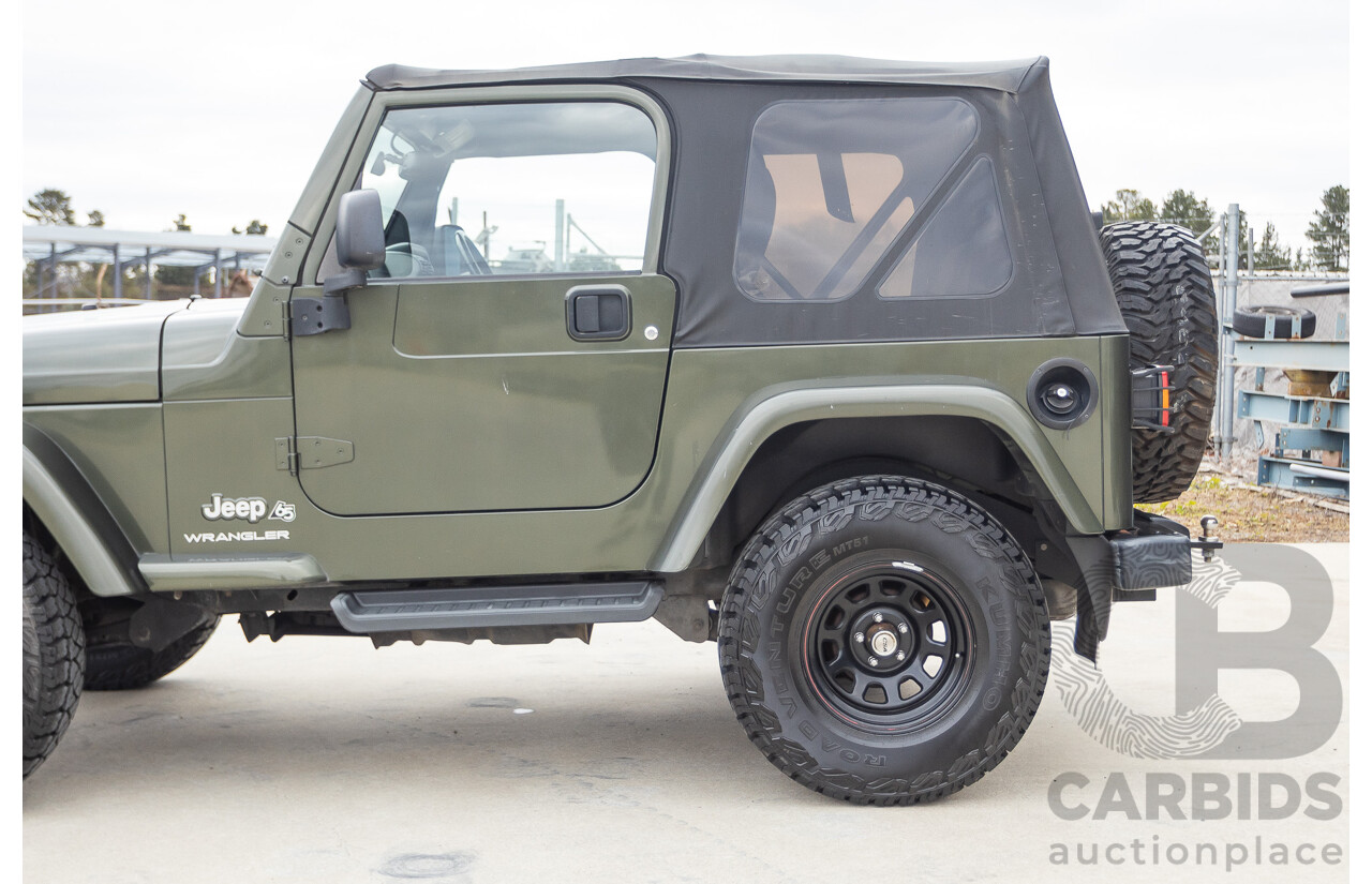 12/2006 Jeep Wrangler 65th Anniversary Edition (4x4) TJ 2d Softtop Green 4.0L
