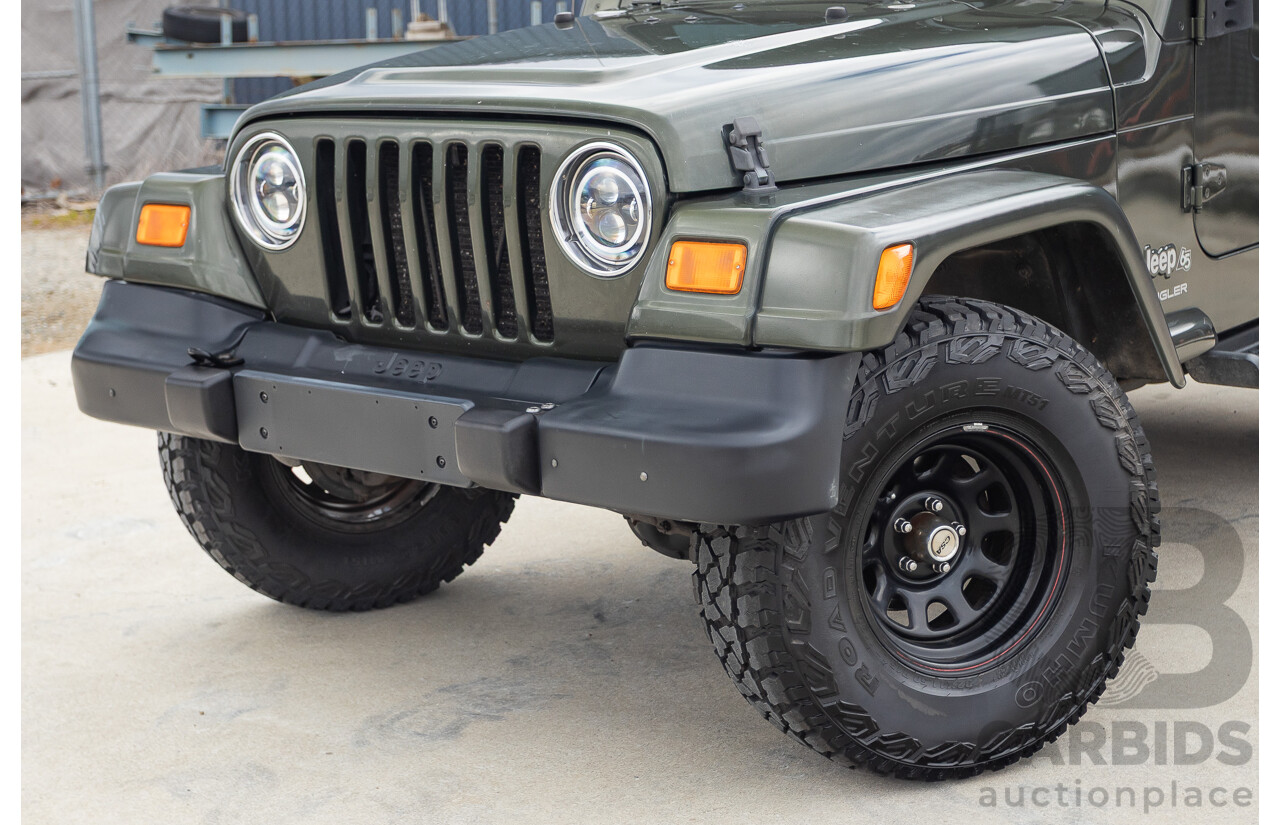 12/2006 Jeep Wrangler 65th Anniversary Edition (4x4) TJ 2d Softtop Green 4.0L