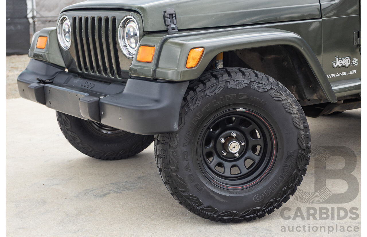 12/2006 Jeep Wrangler 65th Anniversary Edition (4x4) TJ 2d Softtop Green 4.0L