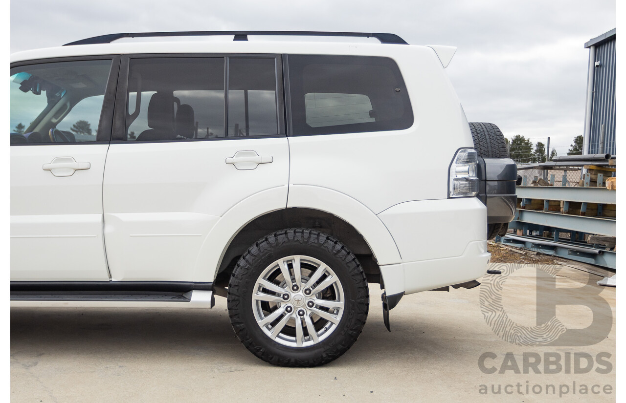1/2013 Mitsubishi Pajero VR-X LWB (4x4) NW MY13 4d Wagon White Turbo Diesel 3.2L
