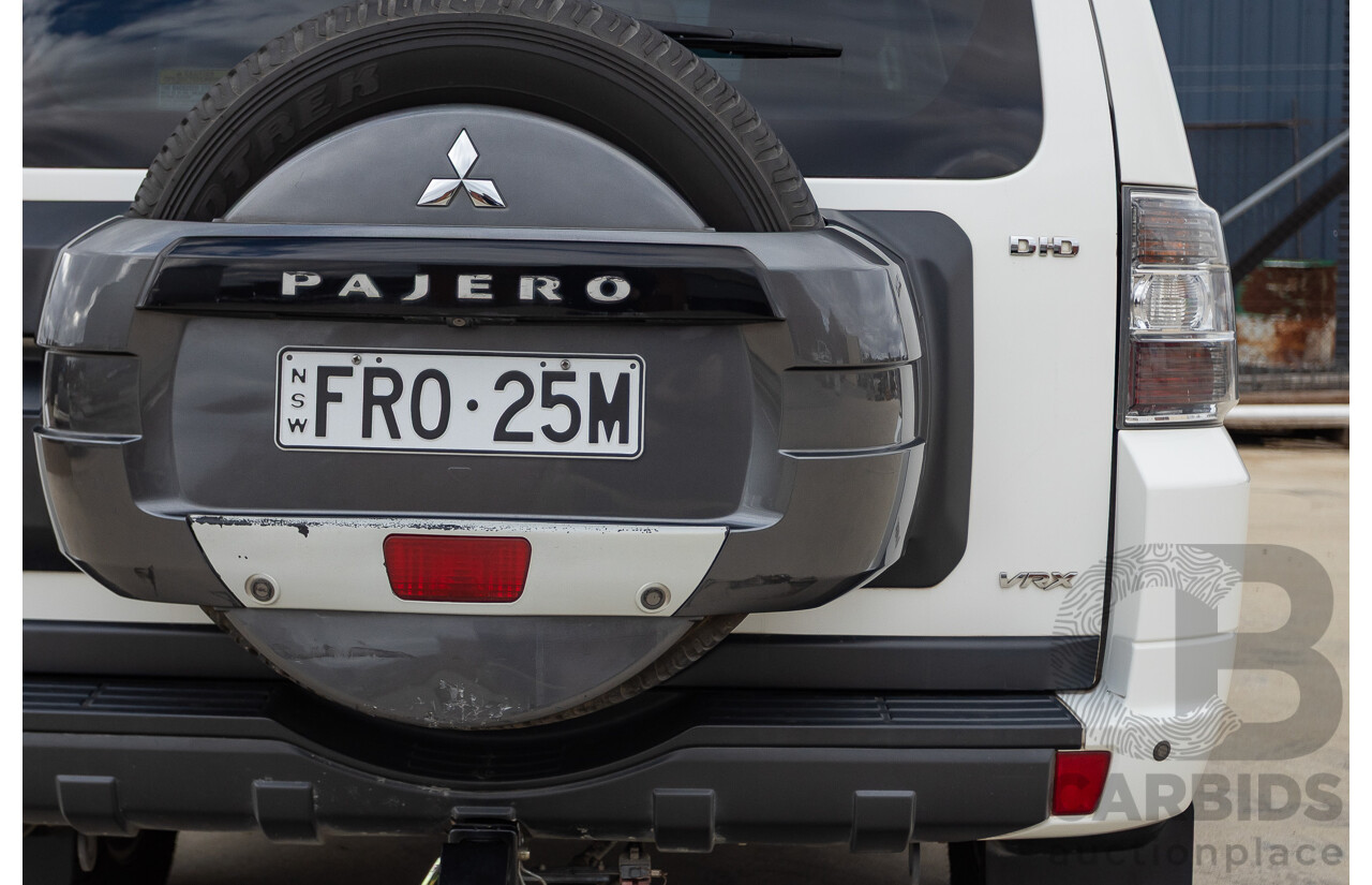 1/2013 Mitsubishi Pajero VR-X LWB (4x4) NW MY13 4d Wagon White Turbo Diesel 3.2L