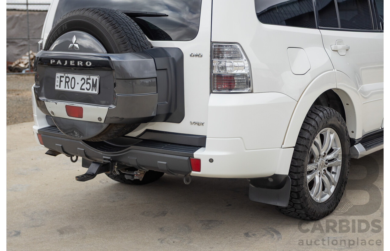 1/2013 Mitsubishi Pajero VR-X LWB (4x4) NW MY13 4d Wagon White Turbo Diesel 3.2L