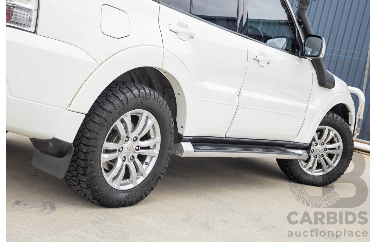 1/2013 Mitsubishi Pajero VR-X LWB (4x4) NW MY13 4d Wagon White Turbo Diesel 3.2L
