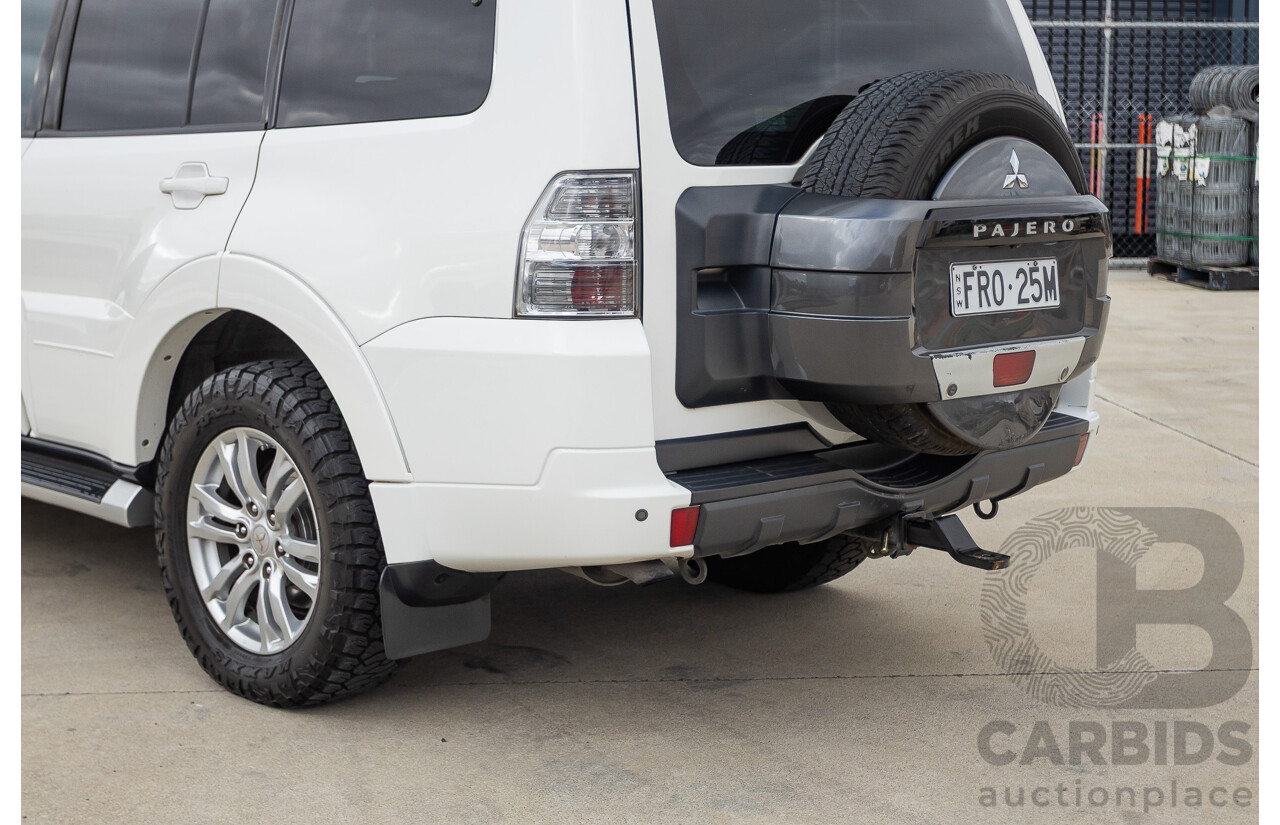 1/2013 Mitsubishi Pajero VR-X LWB (4x4) NW MY13 4d Wagon White Turbo Diesel 3.2L