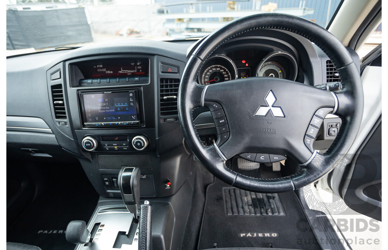 1/2013 Mitsubishi Pajero VR-X LWB (4x4) NW MY13 4d Wagon White Turbo Diesel 3.2L