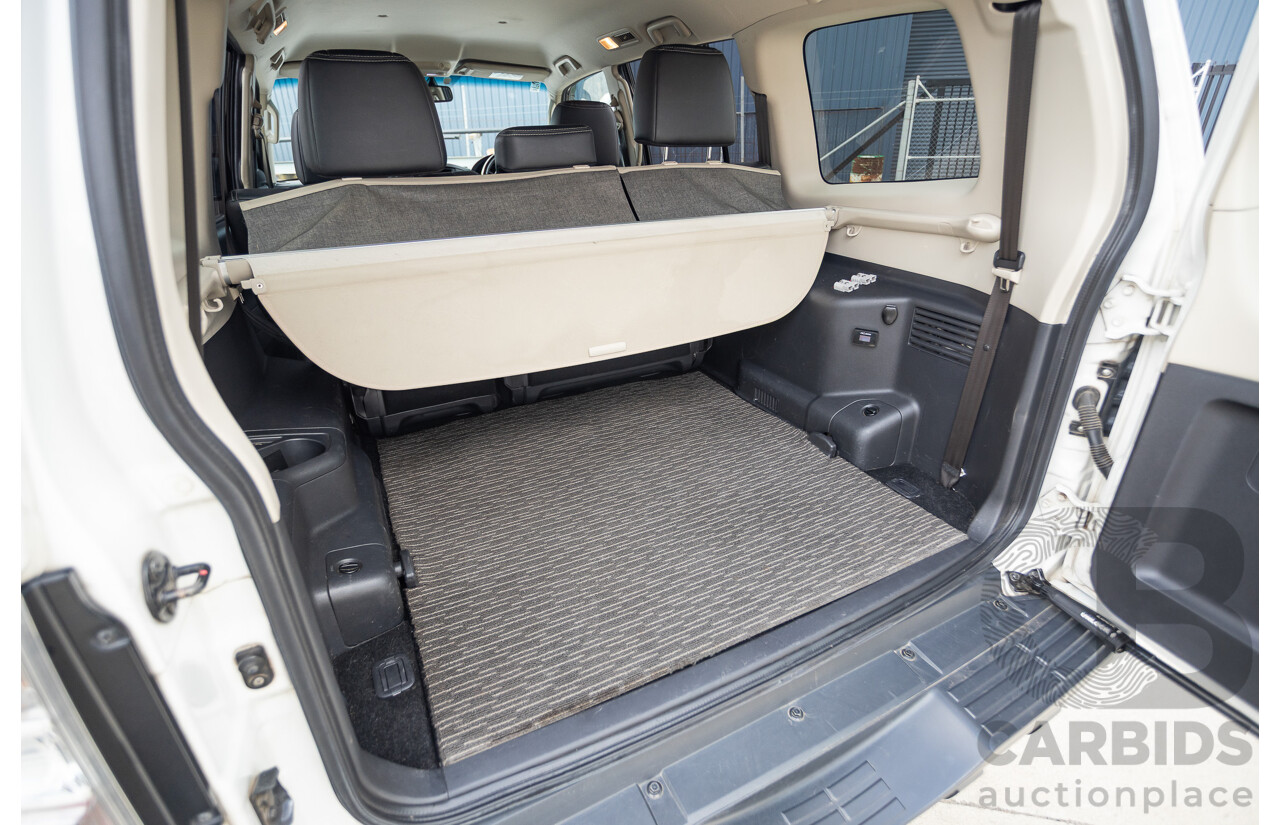 1/2013 Mitsubishi Pajero VR-X LWB (4x4) NW MY13 4d Wagon White Turbo Diesel 3.2L
