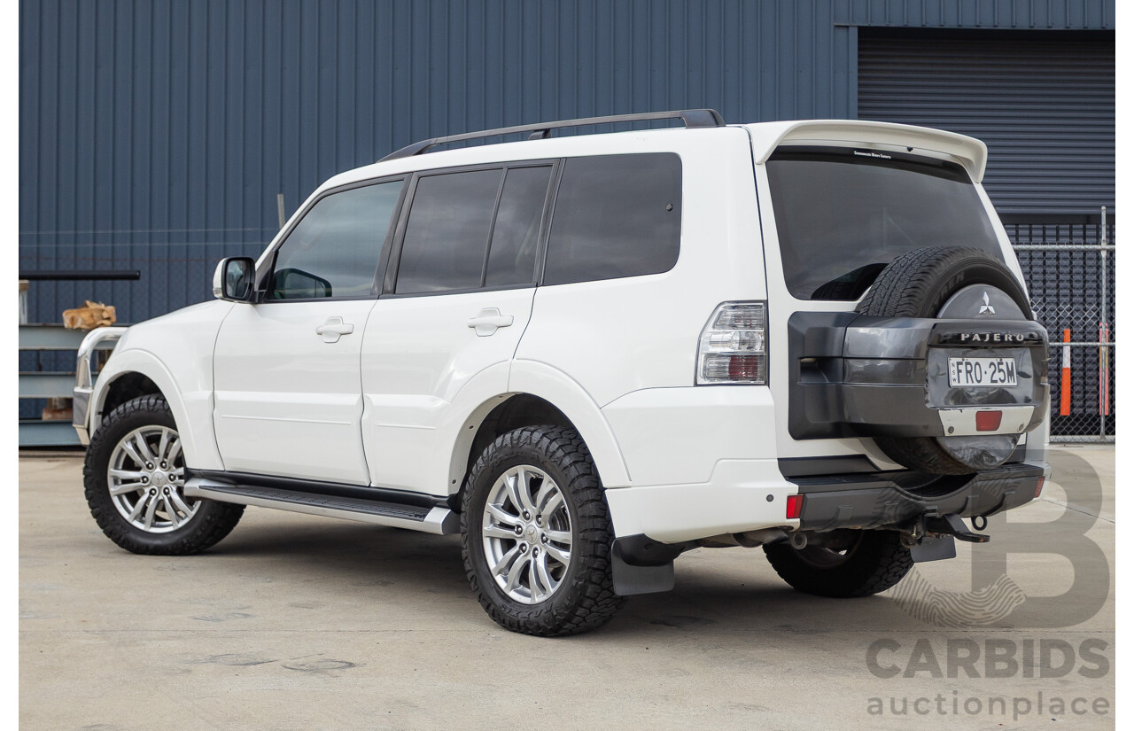 1/2013 Mitsubishi Pajero VR-X LWB (4x4) NW MY13 4d Wagon White Turbo Diesel 3.2L
