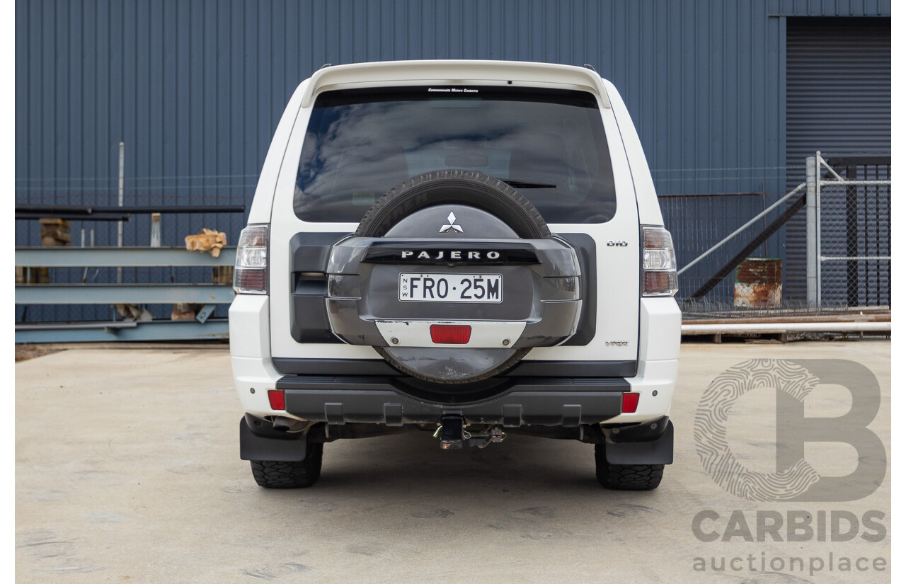 1/2013 Mitsubishi Pajero VR-X LWB (4x4) NW MY13 4d Wagon White Turbo Diesel 3.2L