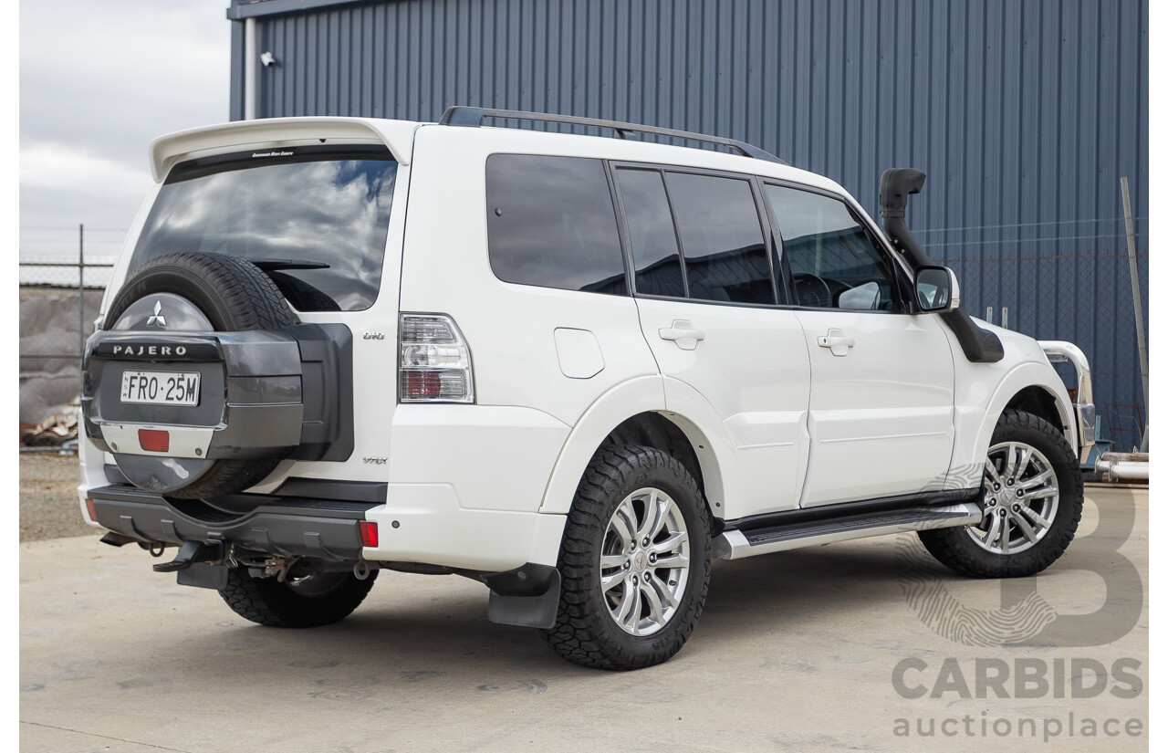 1/2013 Mitsubishi Pajero VR-X LWB (4x4) NW MY13 4d Wagon White Turbo Diesel 3.2L