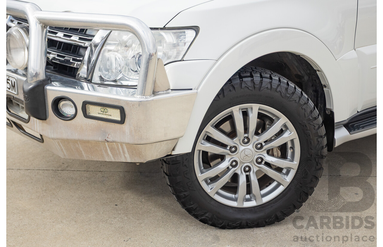 1/2013 Mitsubishi Pajero VR-X LWB (4x4) NW MY13 4d Wagon White Turbo Diesel 3.2L