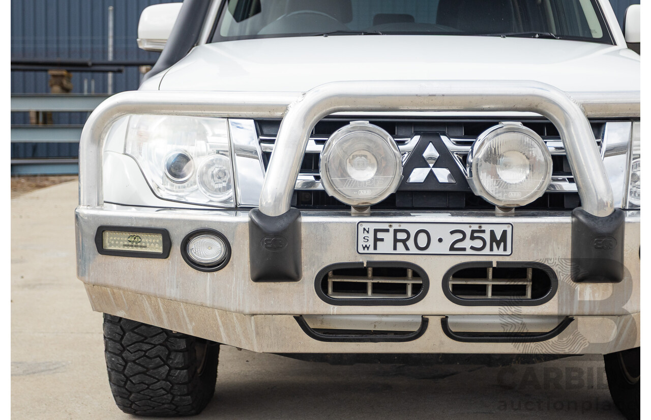 1/2013 Mitsubishi Pajero VR-X LWB (4x4) NW MY13 4d Wagon White Turbo Diesel 3.2L