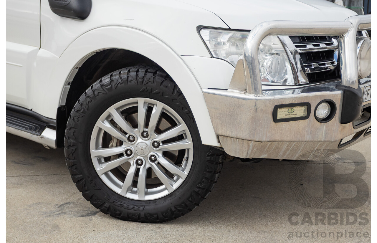 1/2013 Mitsubishi Pajero VR-X LWB (4x4) NW MY13 4d Wagon White Turbo Diesel 3.2L