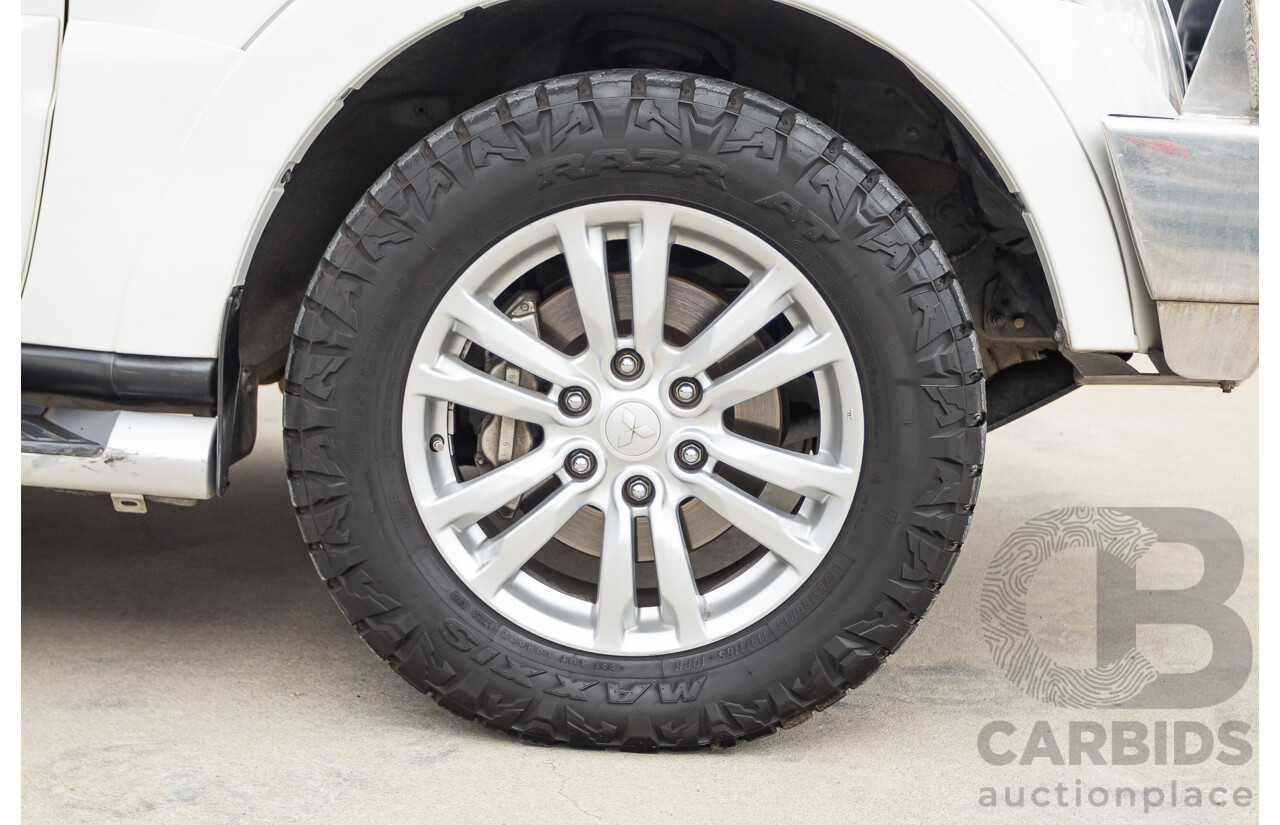 1/2013 Mitsubishi Pajero VR-X LWB (4x4) NW MY13 4d Wagon White Turbo Diesel 3.2L
