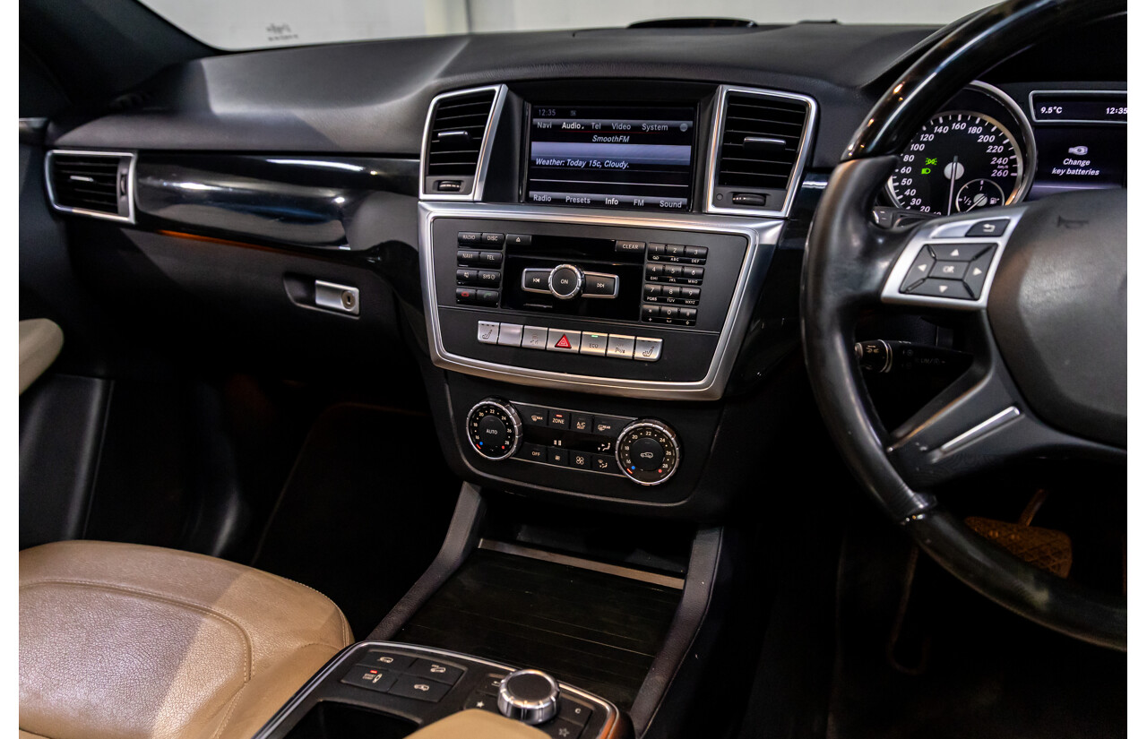10/2014 Mercedes-Benz ML400 (4x4) 166 MY14 4d Wagon Black Obsidian Metallic Twin Turbo V6 3.0L