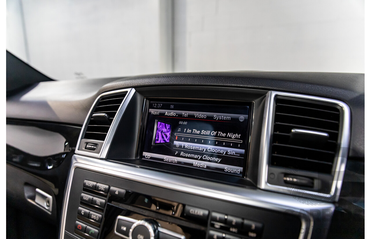 10/2014 Mercedes-Benz ML400 (4x4) 166 MY14 4d Wagon Black Obsidian Metallic Twin Turbo V6 3.0L