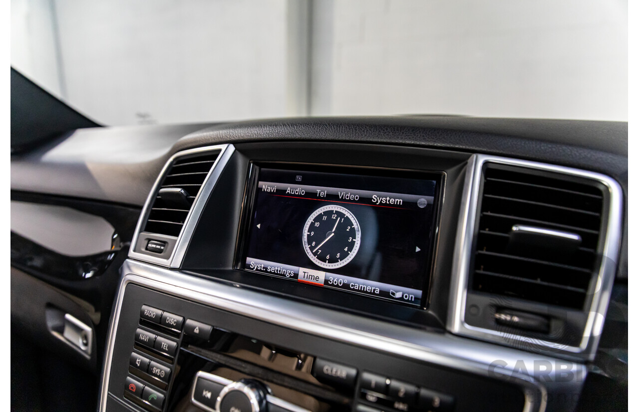 10/2014 Mercedes-Benz ML400 (4x4) 166 MY14 4d Wagon Black Obsidian Metallic Twin Turbo V6 3.0L