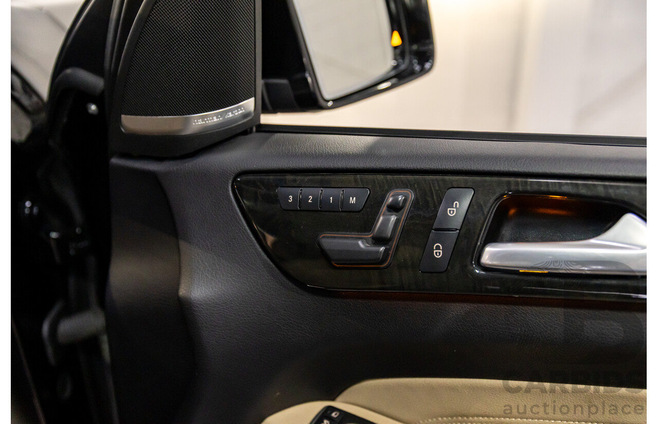 10/2014 Mercedes-Benz ML400 (4x4) 166 MY14 4d Wagon Black Obsidian Metallic Twin Turbo V6 3.0L