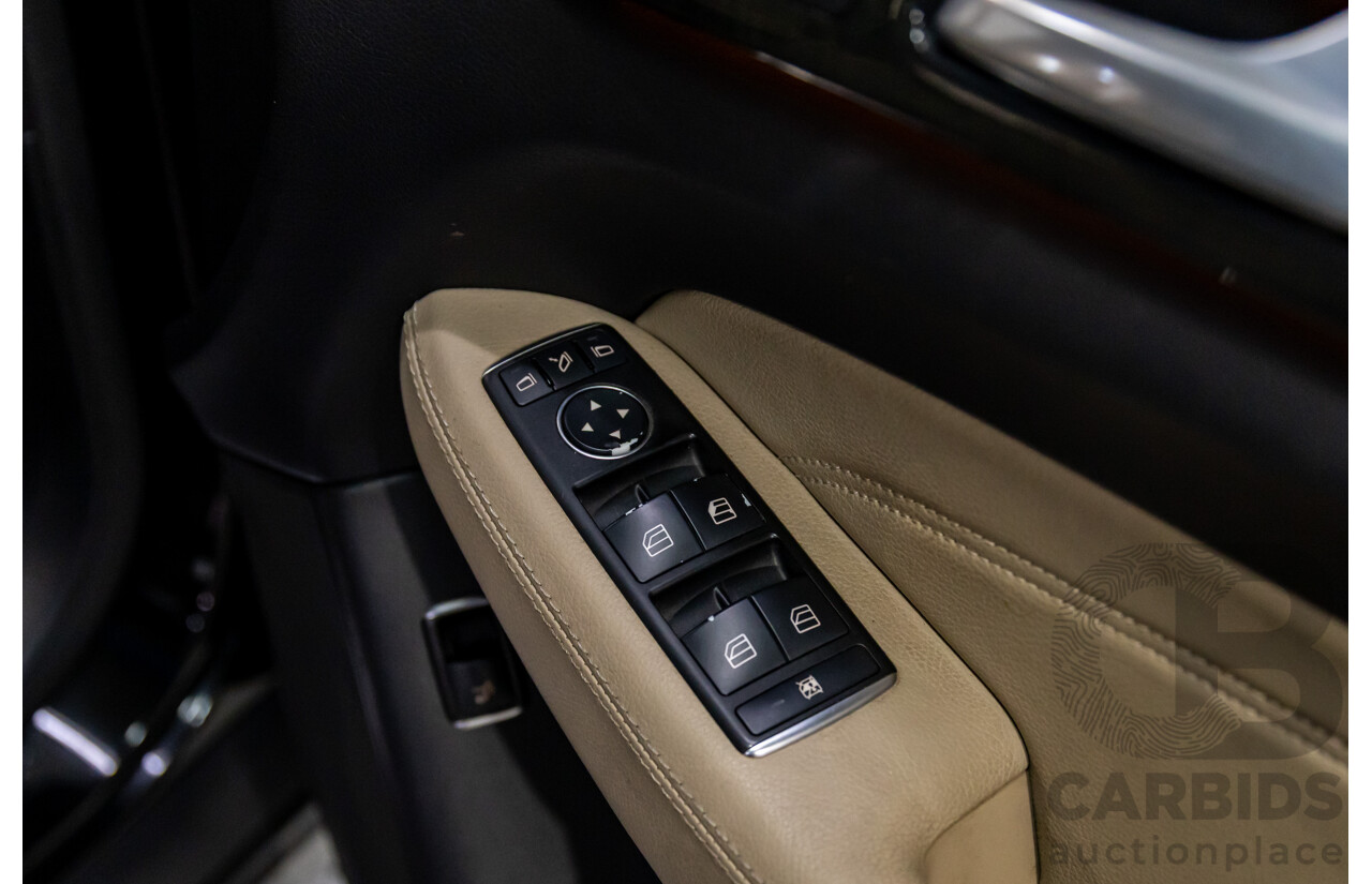 10/2014 Mercedes-Benz ML400 (4x4) 166 MY14 4d Wagon Black Obsidian Metallic Twin Turbo V6 3.0L