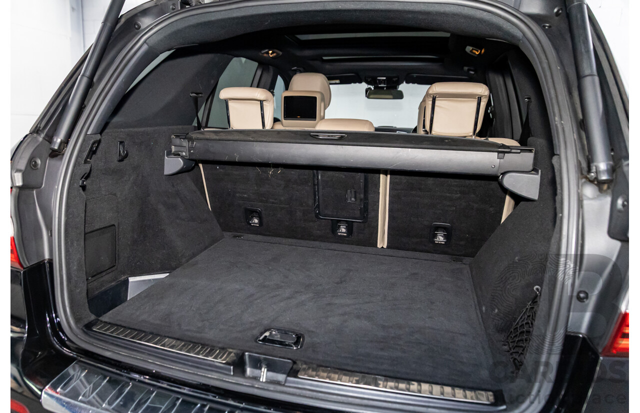 10/2014 Mercedes-Benz ML400 (4x4) 166 MY14 4d Wagon Black Obsidian Metallic Twin Turbo V6 3.0L