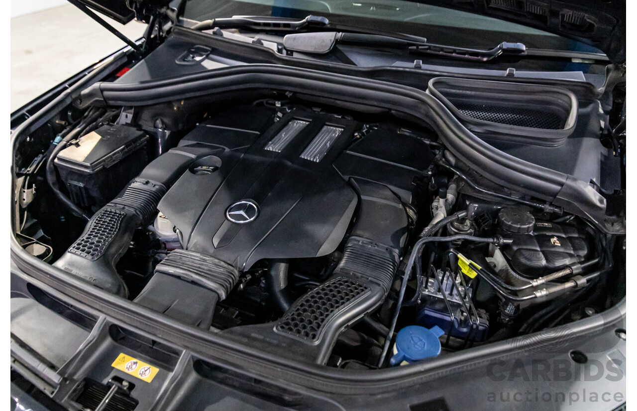 10/2014 Mercedes-Benz ML400 (4x4) 166 MY14 4d Wagon Black Obsidian Metallic Twin Turbo V6 3.0L