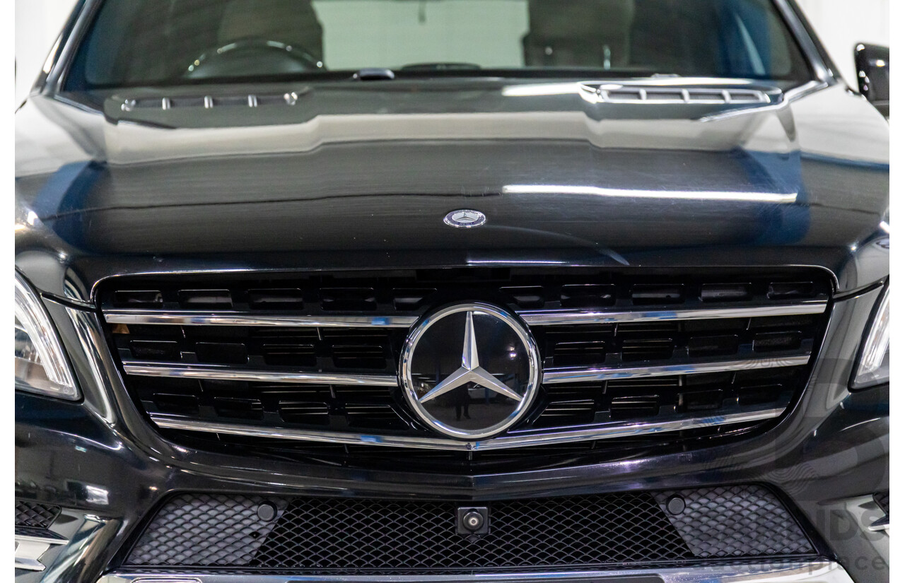 10/2014 Mercedes-Benz ML400 (4x4) 166 MY14 4d Wagon Black Obsidian Metallic Twin Turbo V6 3.0L