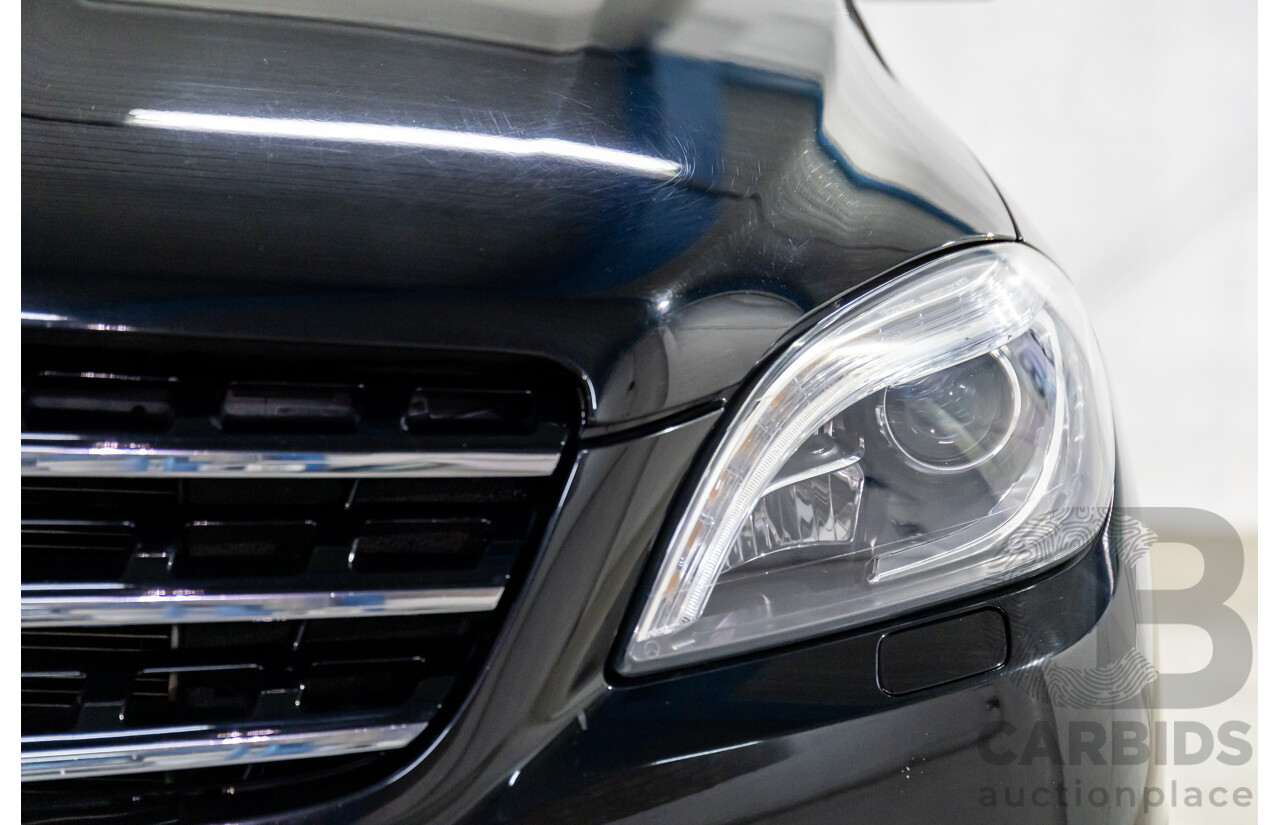 10/2014 Mercedes-Benz ML400 (4x4) 166 MY14 4d Wagon Black Obsidian Metallic Twin Turbo V6 3.0L
