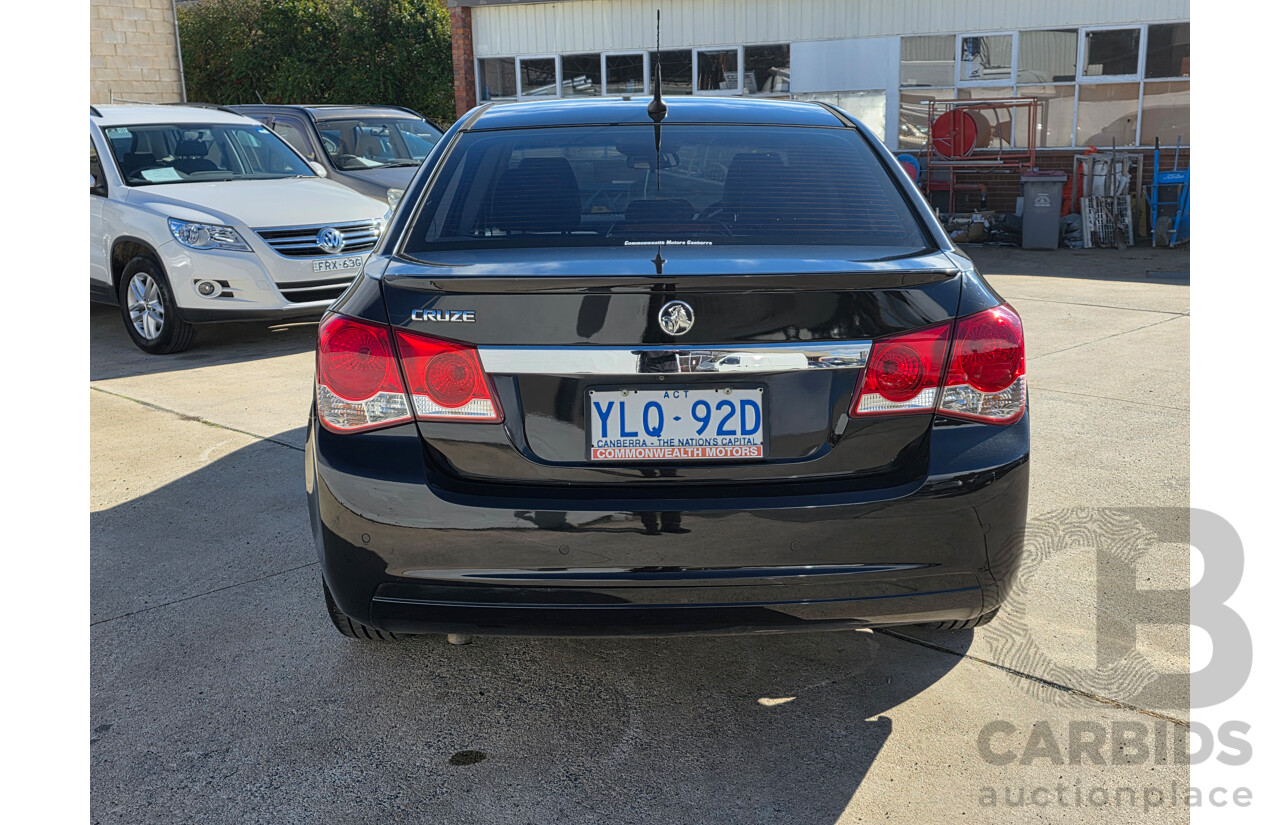9/2016 Holden Cruze Z-Series JH MY14 4d Sedan Black 1.8L