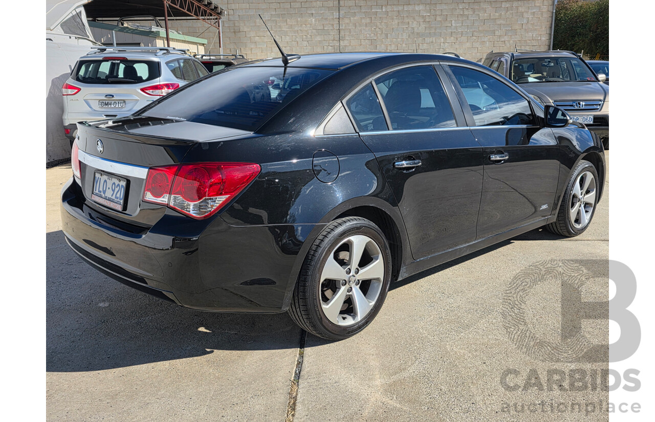 9/2016 Holden Cruze Z-Series JH MY14 4d Sedan Black 1.8L