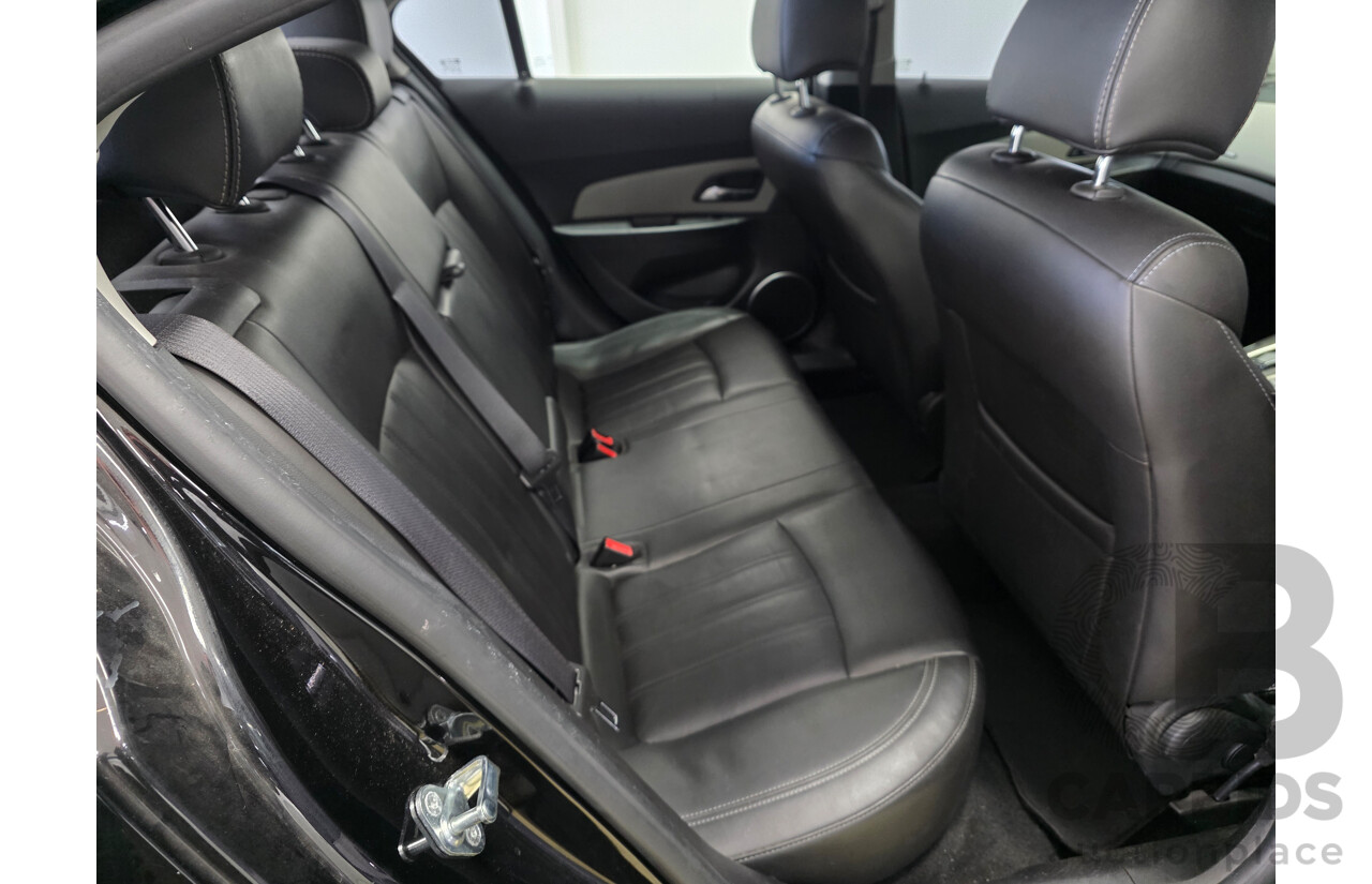 9/2016 Holden Cruze Z-Series JH MY14 4d Sedan Black 1.8L