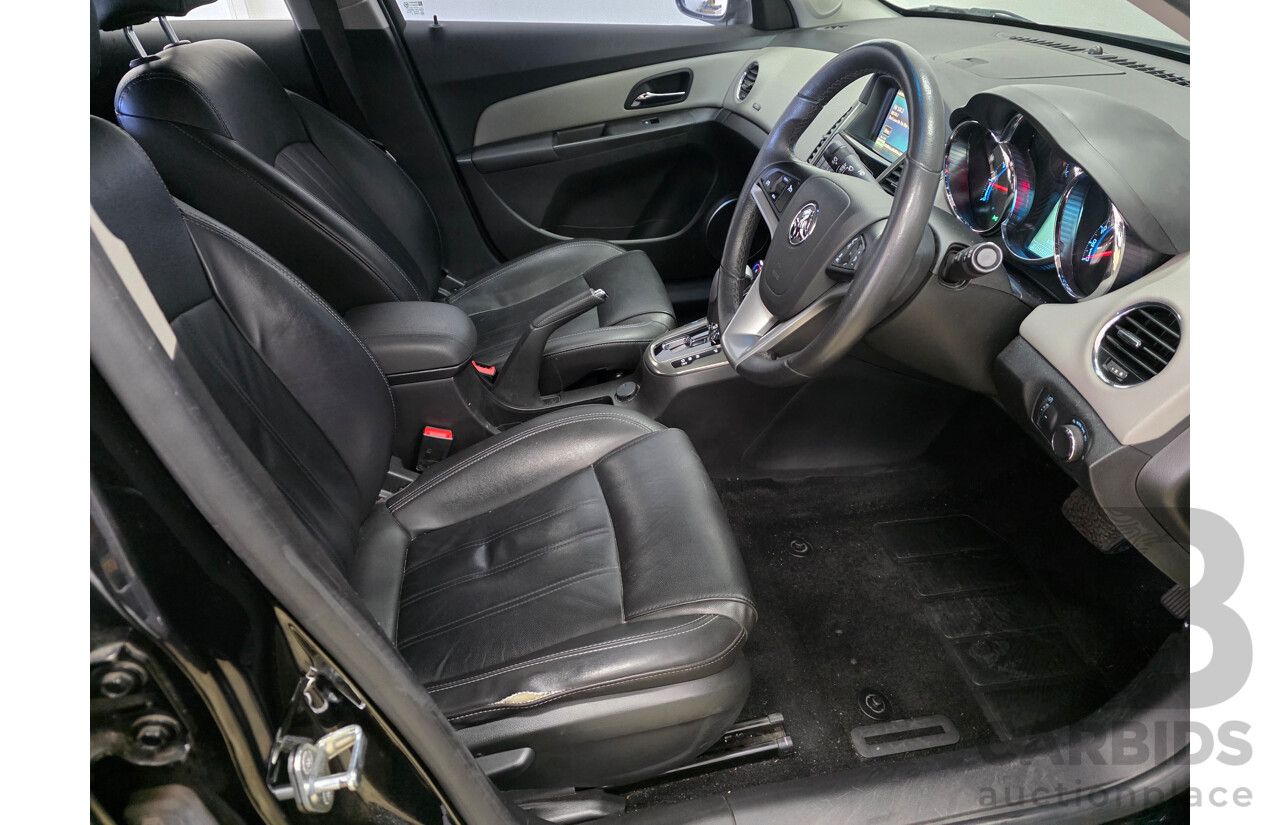 9/2016 Holden Cruze Z-Series JH MY14 4d Sedan Black 1.8L