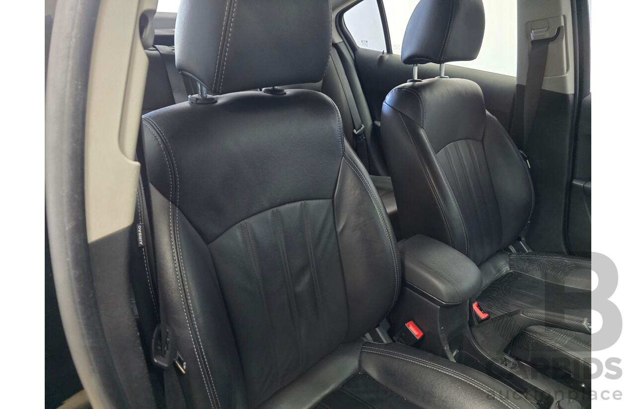 9/2016 Holden Cruze Z-Series JH MY14 4d Sedan Black 1.8L