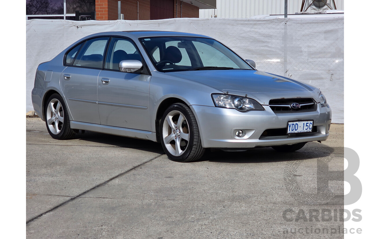 2/2004 Subaru Liberty 2.0i MY04 4d Sedan Silver 2.0L